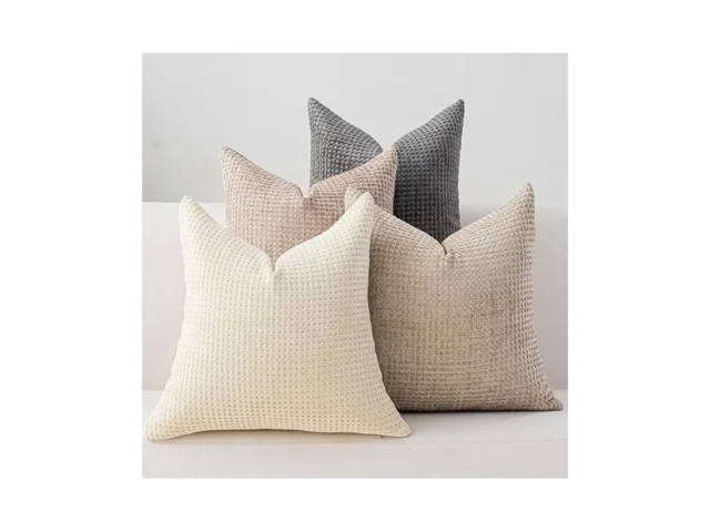 Cushonix Pack Of 4 Throw Pillow Covers 18×18 Inch… Code