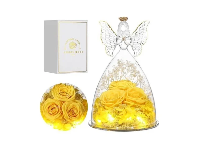 Tiaronics Christmas Rose Gifts For Women Preserved… Code