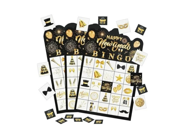 Chris W 2026 New Year Bingo Game For Adults New… Code