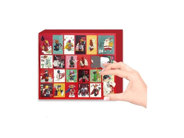 Advent Calendar 2025 Building Blocks Kit Cartoon… Code