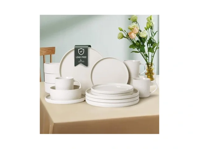 Monito Ceramic Dinnerware 16 Pieces Dinner Set… Code