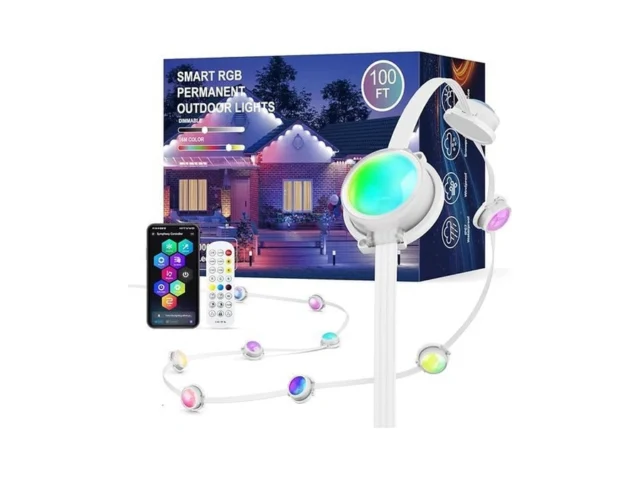 Joh Permanent Outdoor Lights 100ft With Rgb Ic… Code