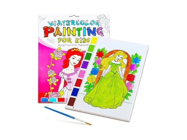 Yxotjhs Watercolor Coloring Book Paint With Water… Code