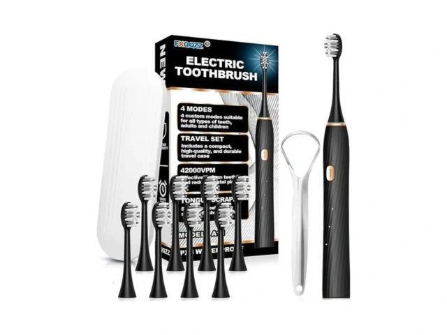 Fxqqzz Electric Toothbrush For Adults And Kids With…