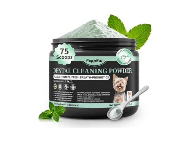 Poppaw Dog Dental Powder Teeth Cleaning Powder With… Code