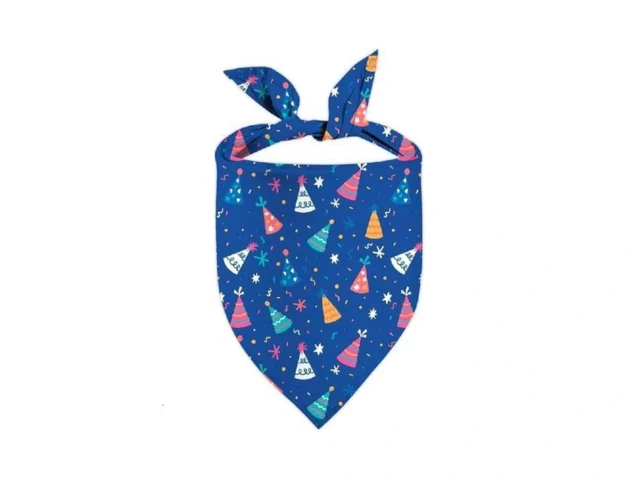 Birthday Dog Bandanas Double Sided Adjustable… Code
