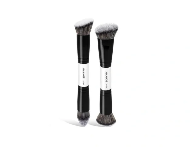 Maange 2 Pcs Face Makeup Brushes Makeup Brushes Set…