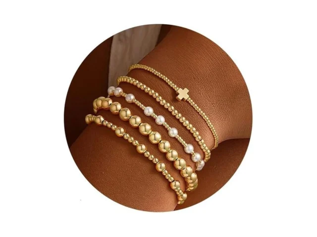 M Mooham Beaded Bracelets For Women – Dainty… Code