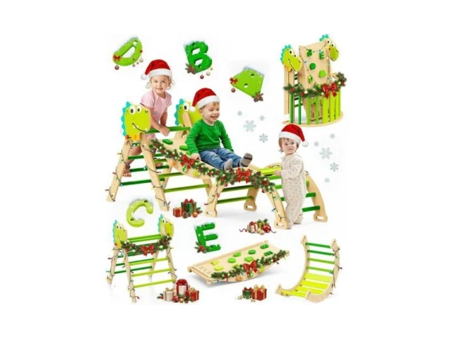 Philnas Pikler Triangle Set 11-in-1 Montessori… Code