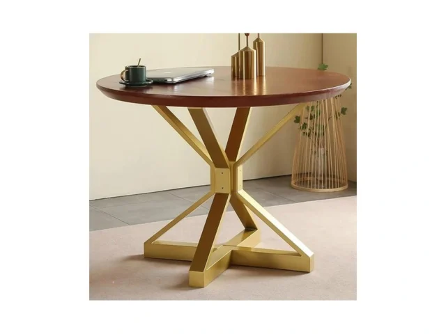 Heoniture Metal Table Base Modern Pedestal Dinning… Code