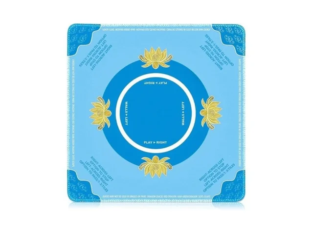 Mahjong Mat With Rules – 31 5×31 5 Inch Neoprene… Code
