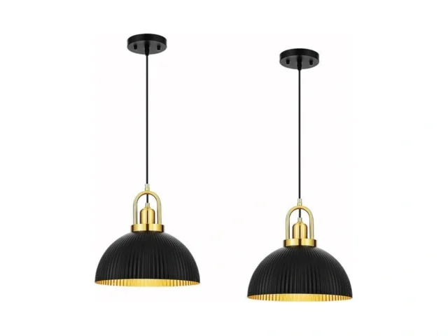 Pendant Lights Kitchen Island Black And Gold Metal… Code