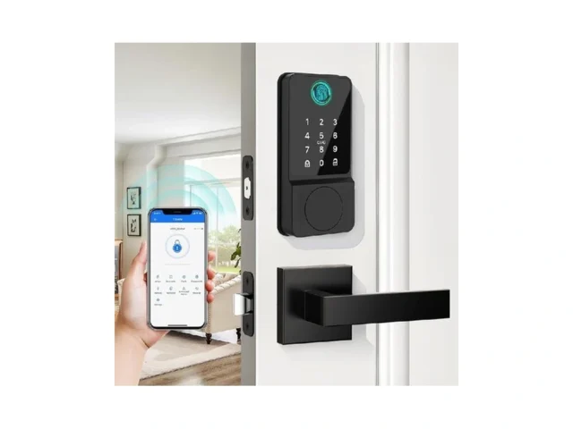 Mutak Smart Door Lock Set Keyless Entry Fingerprint… Code