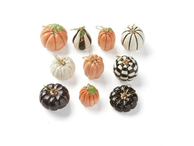 Lenox 889140 Mini Pumpkin 10-piece Ornament Set Coupon
