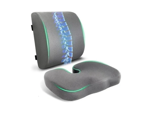 Futuraloom Seat Cushion Adjustable Lumbar Support… Code