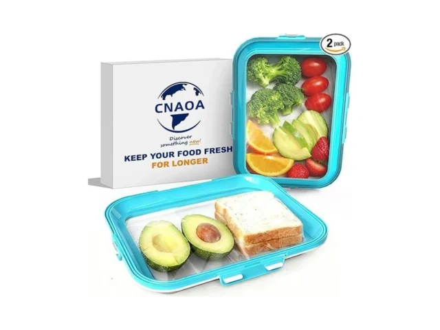 Cnaoa 2-pack Avocado Saver Onion Saver Stacking… Code