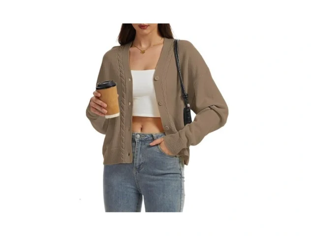 Luxebold Women S Oversized Cardigan Sweater V-neck… Code