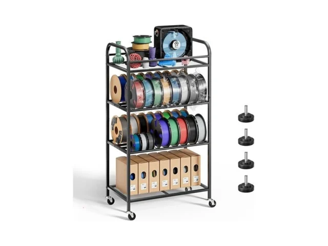 Boeaster 4 Layer 3d Printer Filament Storage Rack… Code