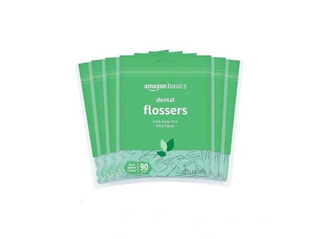 Amazon Basics Mint Dental Flosses 540 Count 6 Packs…