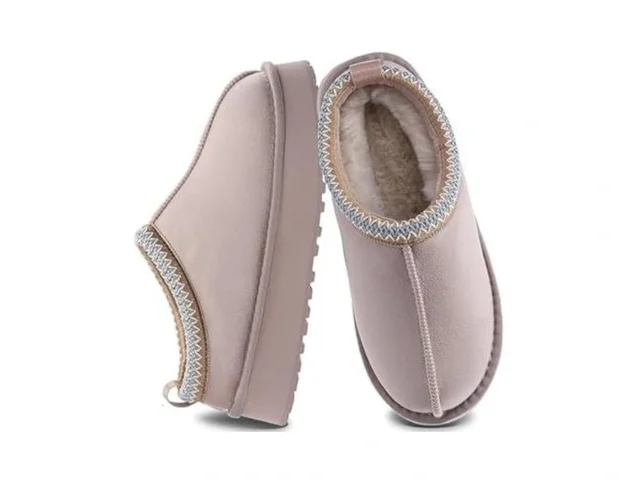 Amzhom Platform Slippers For Women Suede Upper… Code