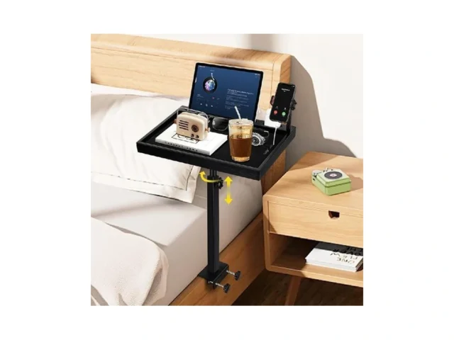 Czarniozk Bedside Shelf With Phone Holder For Bed… Code