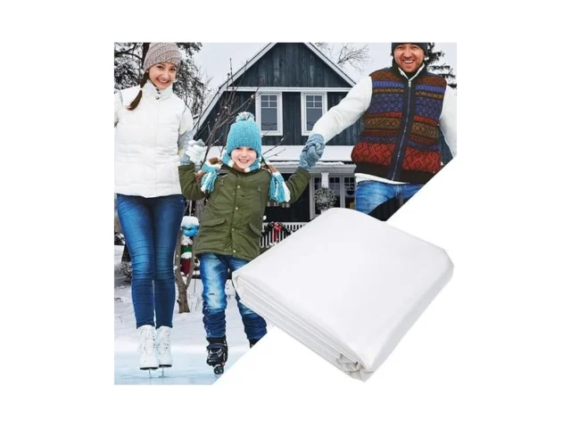 Bobblet 20x35ft 6 Mil Clear Ice Rink Liner… Code