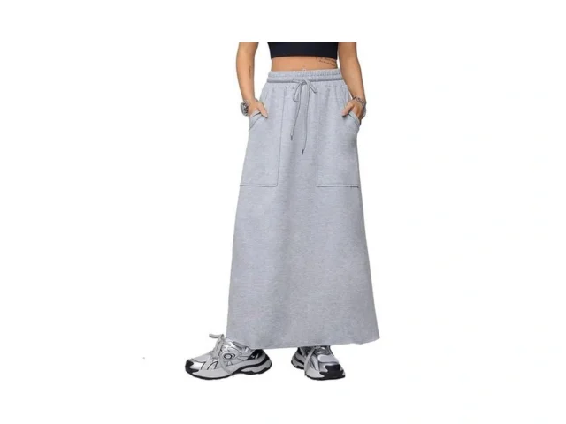 Sofia S Choice Women S Drawstring Maxi Skirt With… Code