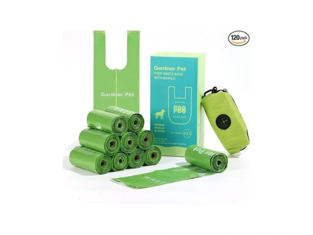 Dog Poop Bags With Handles 10 Rolls 120 Counts Pine… Code