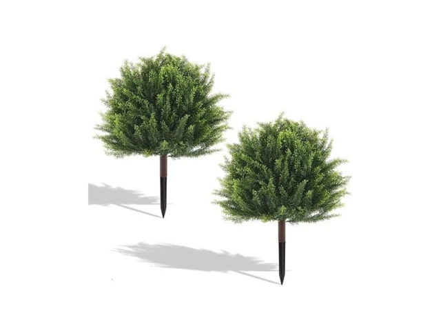 24 Artificial Plants Topiary Cedar Tree Indoor Set… Code
