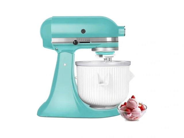 Ice Cream Maker Attachment For Kitchenaid Stand… Code