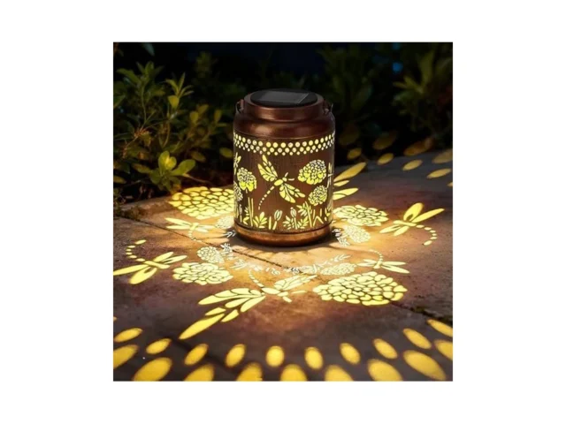 Dragonfly Solar Lantern Outdoor Waterproof – Metal… Code