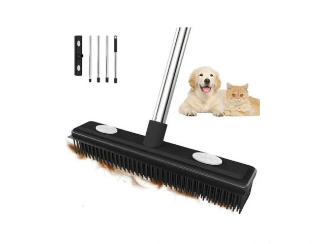 Thamtu Pet Hair Remover Reusable Carpet Rake Rubber… Code