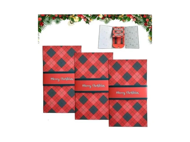 Yanruyu 2026 New Christmas Gift Card Booklet… Code