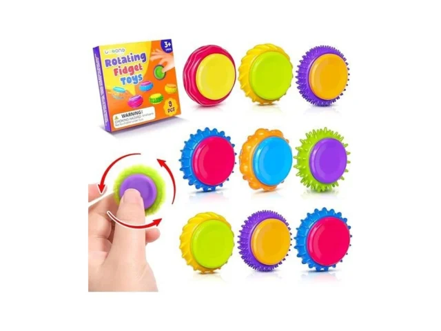 Lesong Fidget Sensory Toys For Kids 9 Pack Quiet… Code