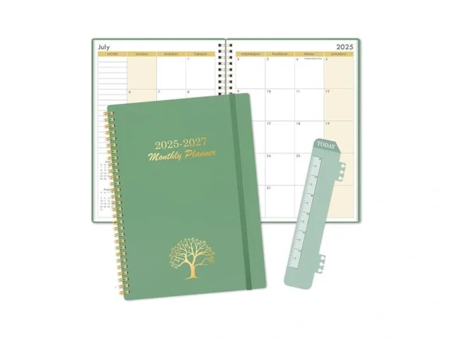 2025-2027 Monthly Planner 2 Years Monthly Calendar… Code
