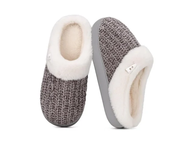 Rdhosupy Fuzzy House Slippers For Women Comfy… Code