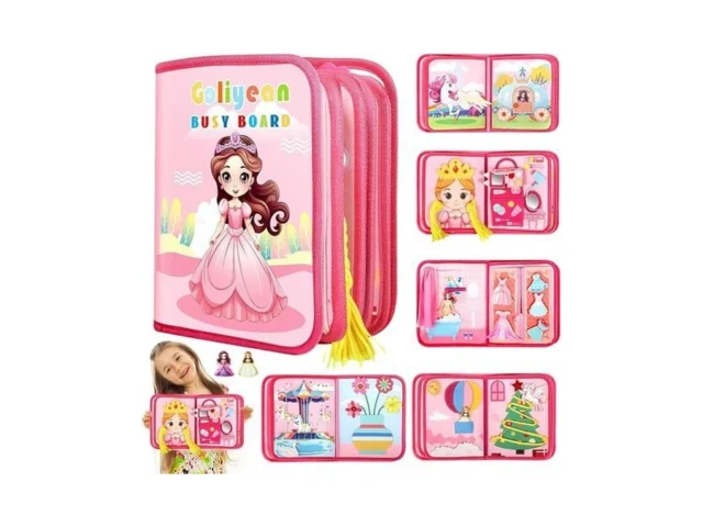 Goliyean Toddler Busy Book – Montessori Toys For… Code