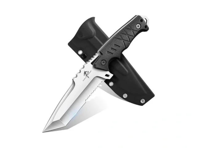 Purple Dragon Tanto Knife With Sheath – Fixed Blade…