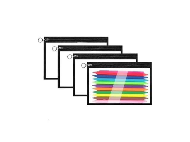 Clear Zipper Pouches For Organizing Durable Pvc… Coupon