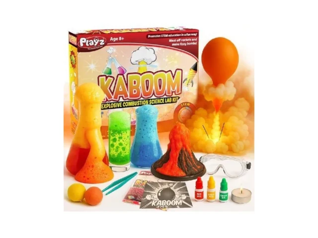 Playz Kaboom 50 Explosive Science Experiments Kit… Coupon