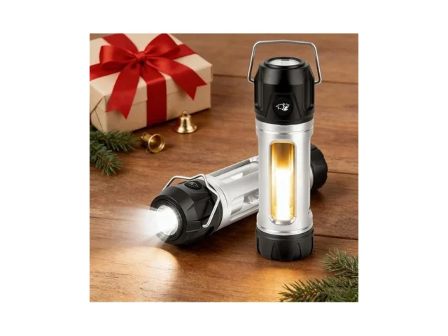 Foxhawk 2-in-1 Camping Lantern Flashlight Mini… Coupon