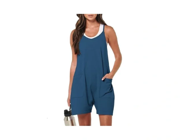 Anrabess Womens Rompers Summer Casual Loose… Code
