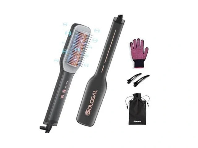 Sdlogal Hair Straightener Brush Hair Straightening… Code