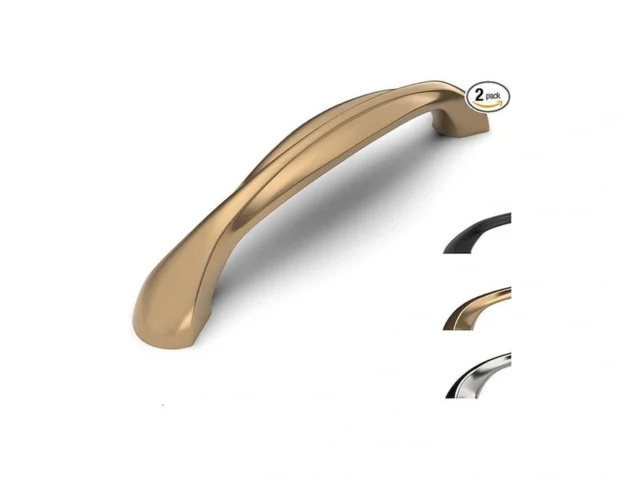 9build 2 Pack 3-3 4 Inch Cabinet Handles Champagne… Coupon