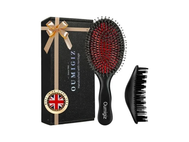 Oumigiz Boar Bristle Hair Brush Since 1965 British… Coupon