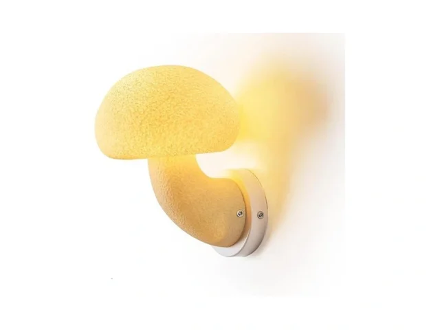 Lujiaods Mushroom Wall Lights Transparent Resin… Code