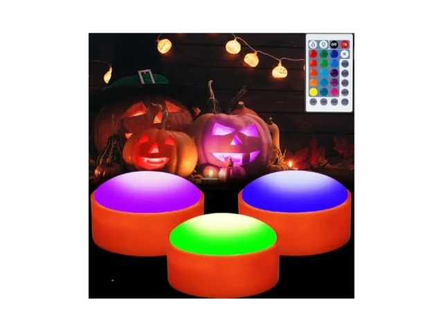Litake Halloween Jack-o-lantern Lights Dimmable… Code