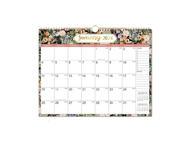 2026 Calendar – 2026 Wall Calendar Jan 2026 – Dec… Code