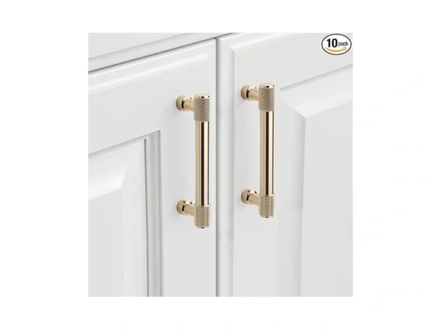 9build 10 Pack Knurled Cabinet Pulls 3 75 Inch… Coupon