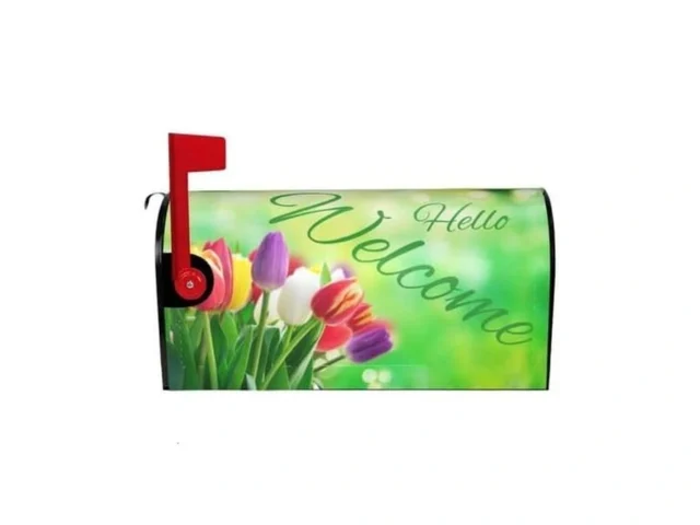 Oplp Spring Welcome Flowers Waterproof Mail Cover… Code